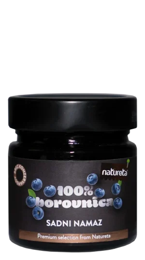 Mermelada de arándanos Natureta. 100% borovnica Sadni namaz. Premium selection from Natureta