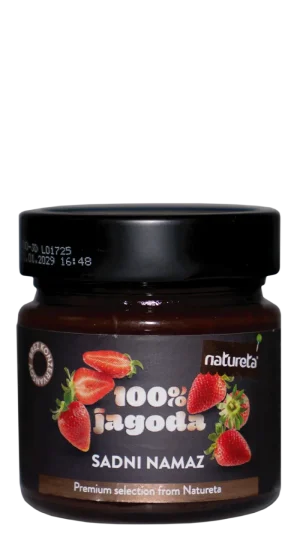 Mermelada de fresa Natureta. 100% jagoda Sadni namaz. Premium selection from Natureta
